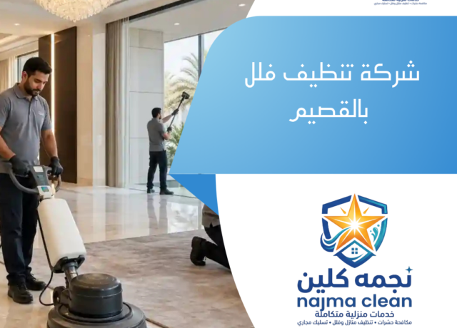 شركة تنظيف فلل بالقصيم