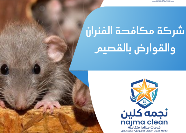 شركة مكافحة الفئران والقوارض بالقصيم