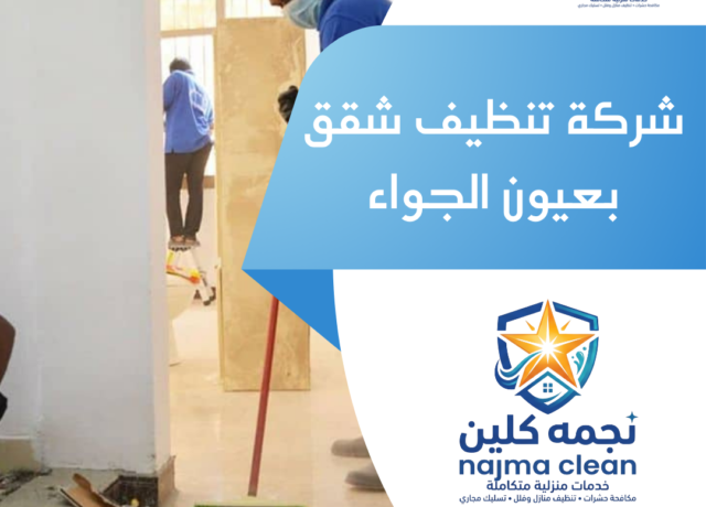 شركة تنظيف شقق بعيون الجواء