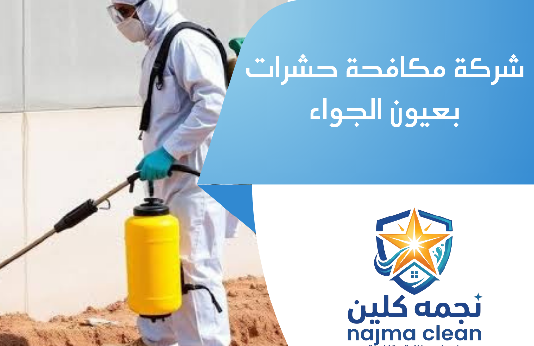شركة مكافحة حشرات بعيون الجواء