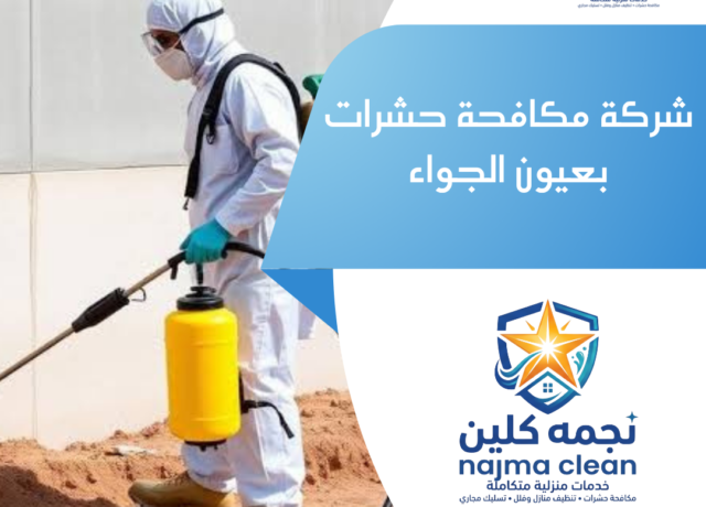 شركة مكافحة حشرات بعيون الجواء