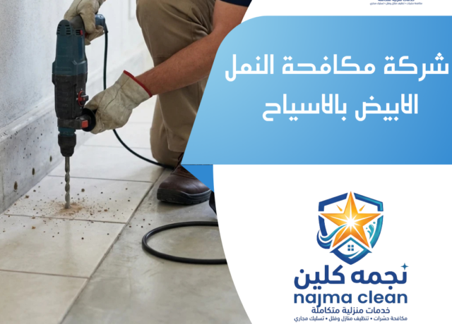 شركة مكافحة النمل الابيض بالاسياح 
