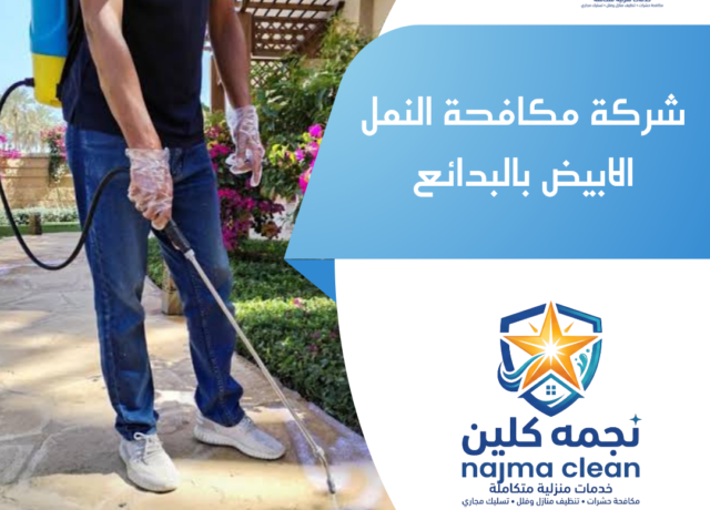شركة مكافحة النمل الابيض بالبدائع